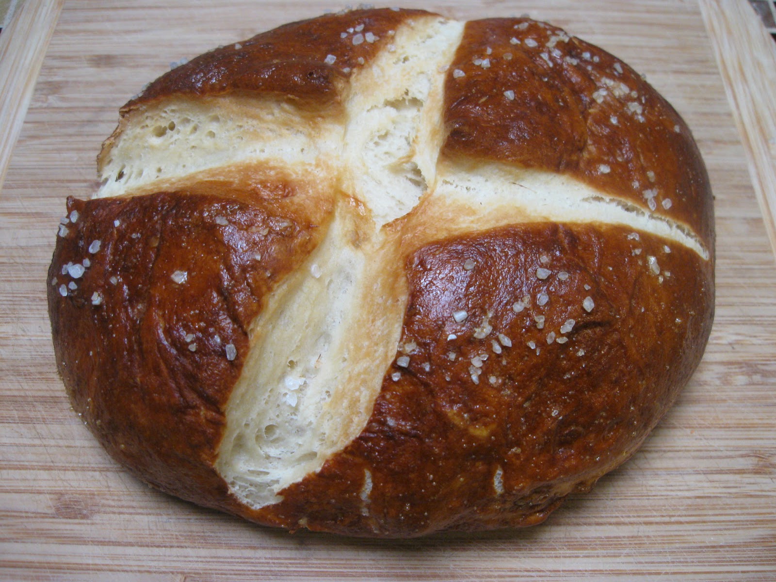 Pretzel Bread