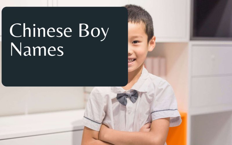 Chinese Boy Names