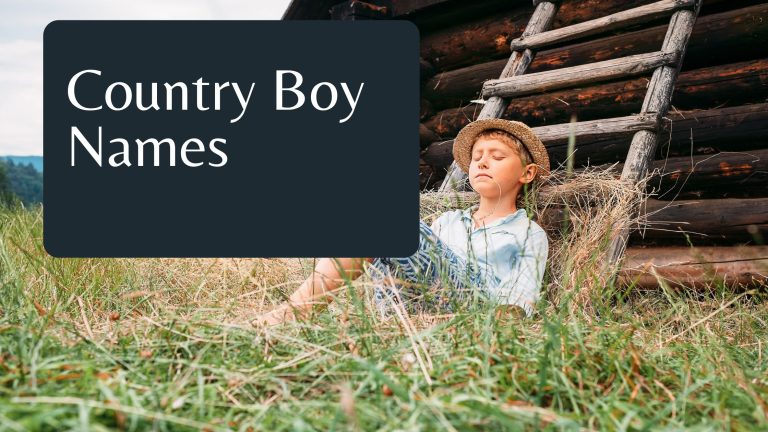 Country Boy Names