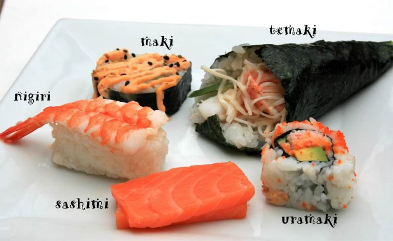 Different Types of Sushi