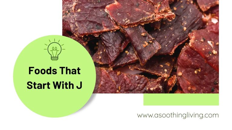 Foods That Start With J