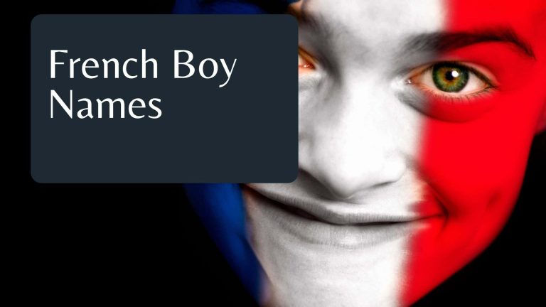 French Boy Names