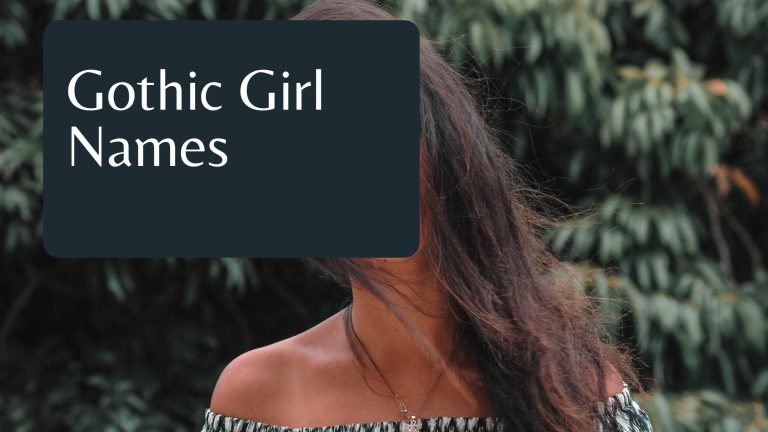 Gothic Girl Names