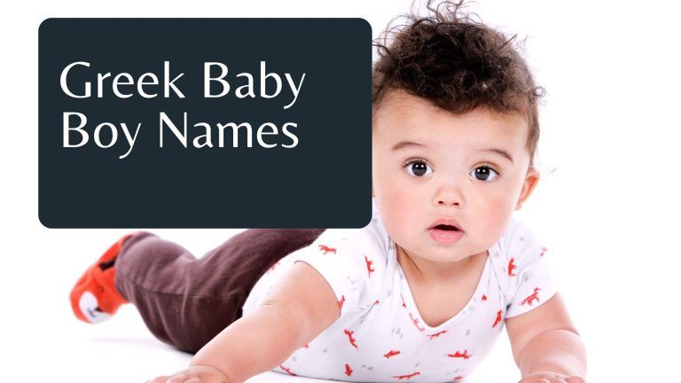 Greek Baby Boy Names