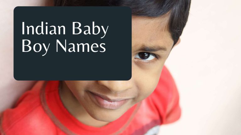 Indian Baby Boy Names