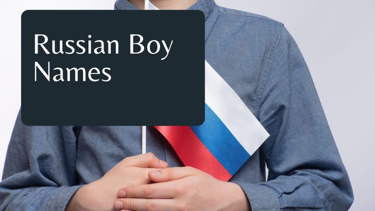 Russian Boy Names