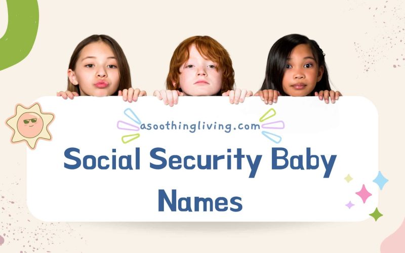 Social Security Baby Names