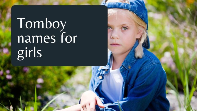 Tomboy names for girls