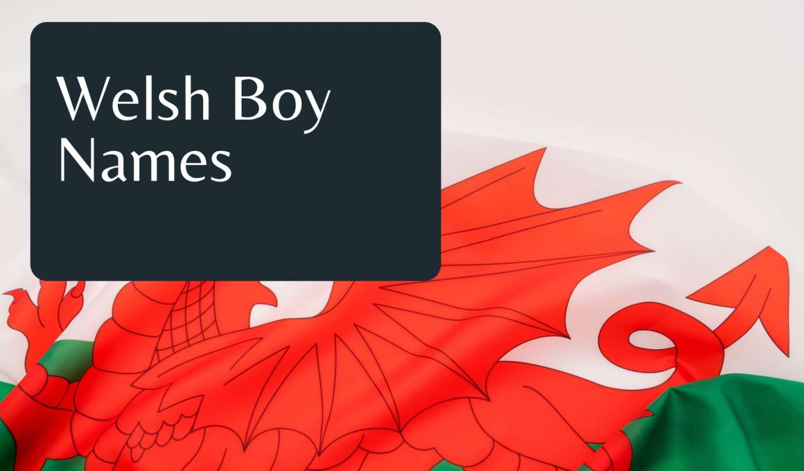 Welsh Boy Names