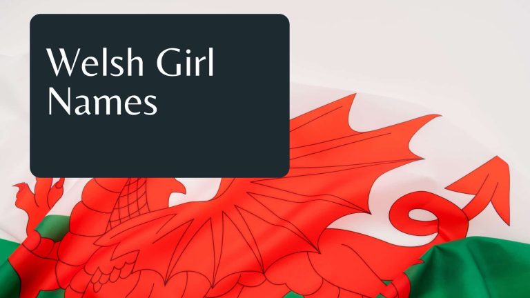 Welsh Girl Names