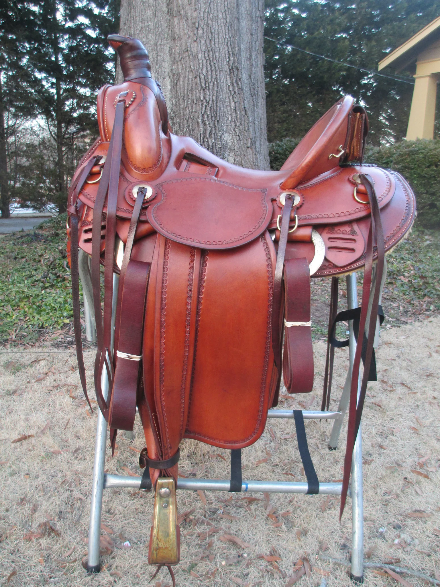 Roping Saddle