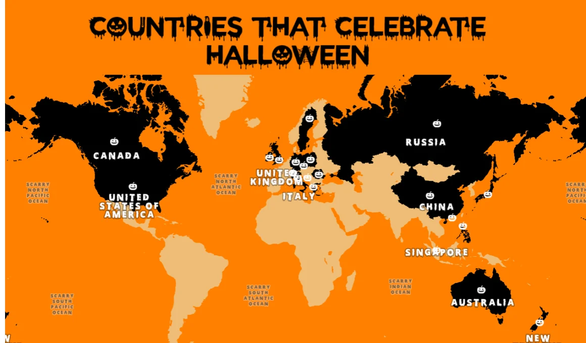 Countries That Celebrate Halloween in the World