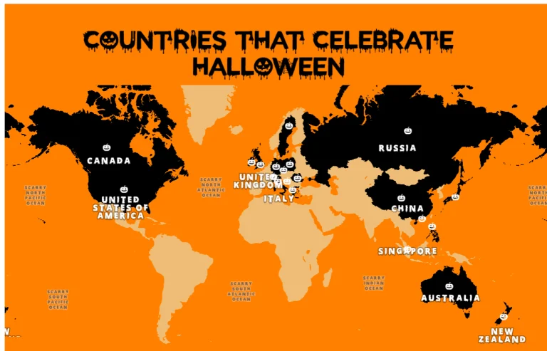 Countries That Celebrate Halloween in the World