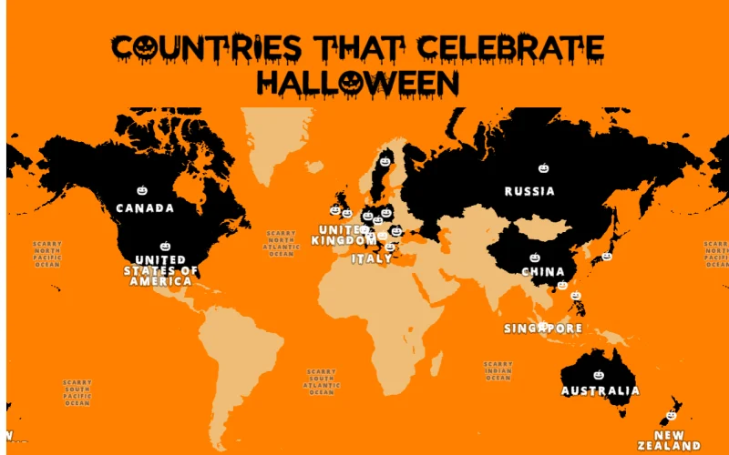 Countries That Celebrate Halloween in the World