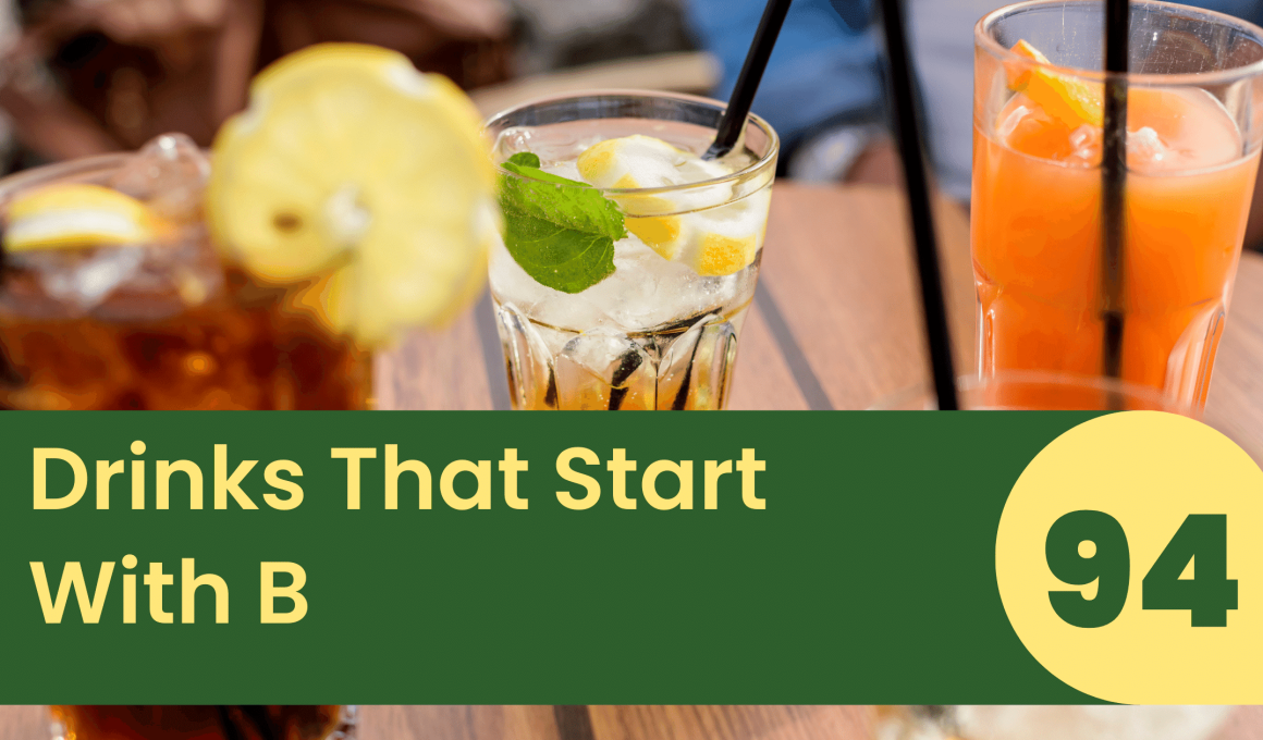 Drinks That Start With B