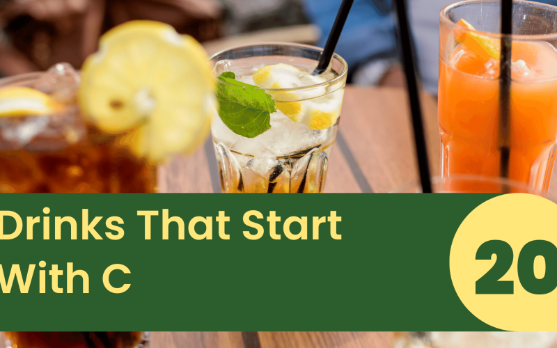 Drinks That Start With C