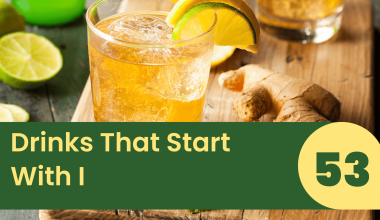 Drinks That Start With I
