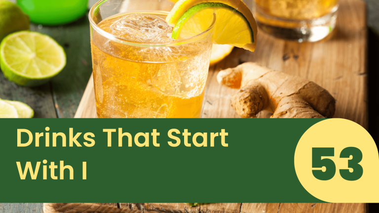 Drinks That Start With I