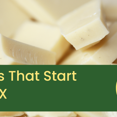 Foods That Start With X