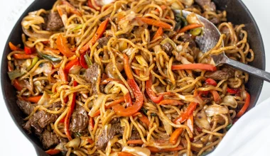 Ingredients for Yakisoba