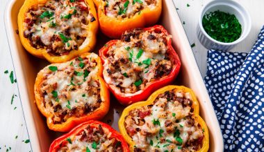 What to Serve With Stuffed Peppers