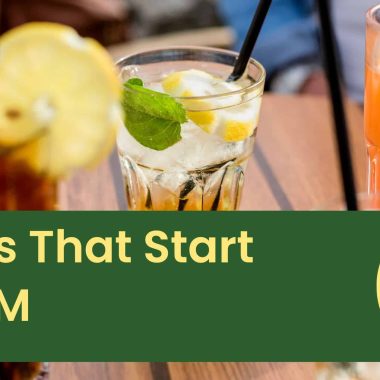 Drinks That Start With M