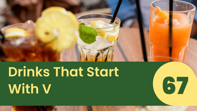 Drinks That Start With V