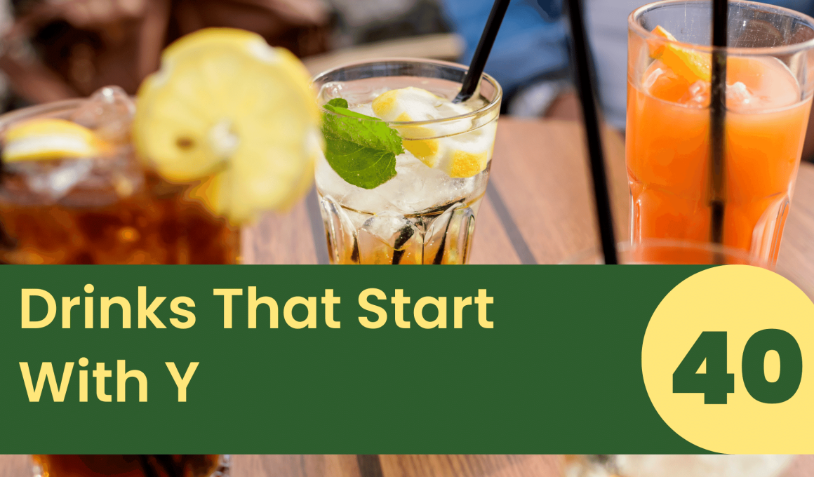 Drinks That Start With Y