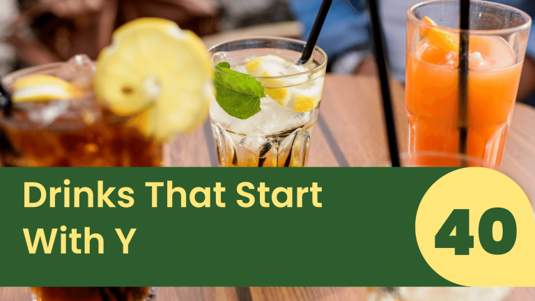 Drinks That Start With Y