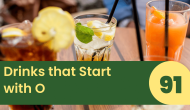Drinks that Start with O