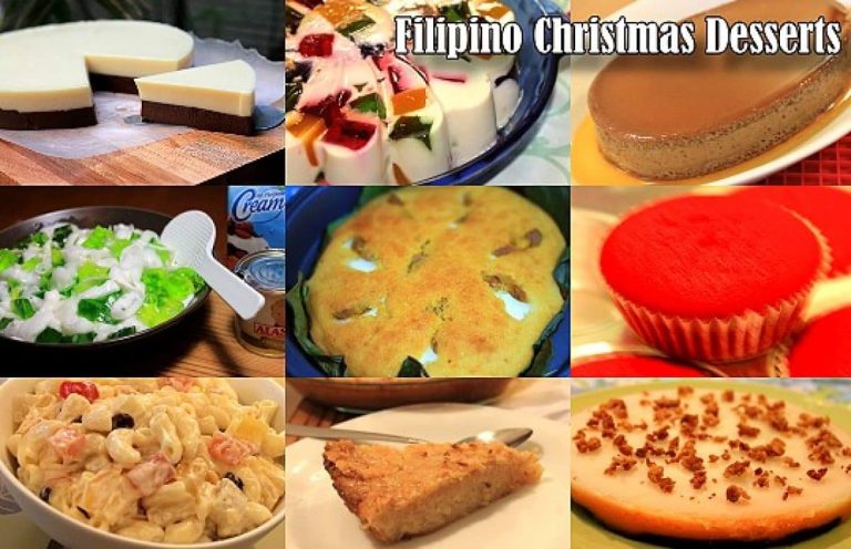 Filipino Christmas Desserts
