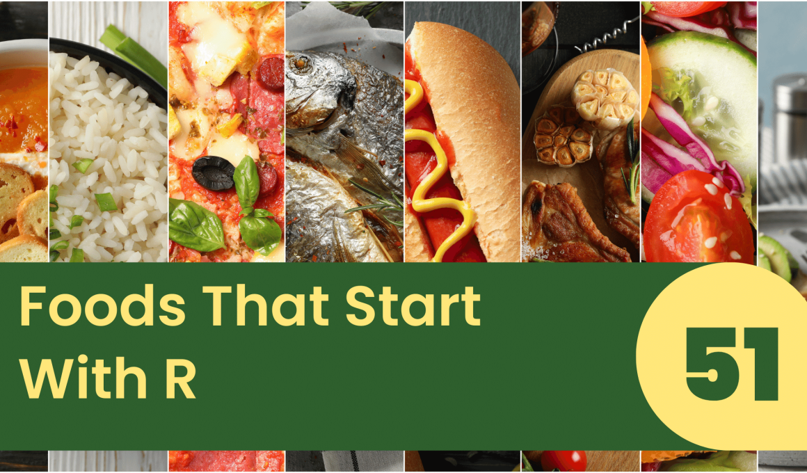 Foods That Start With R