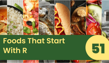 Foods That Start With R