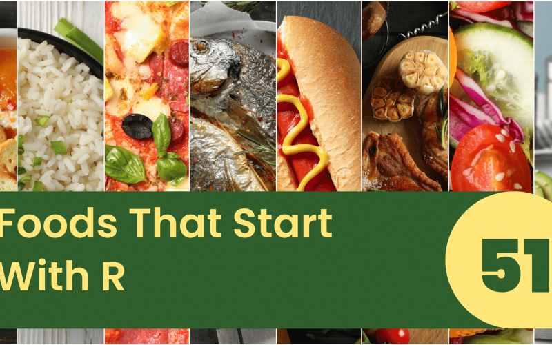 Foods That Start With R