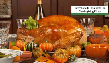 German Thanksgiving Foods