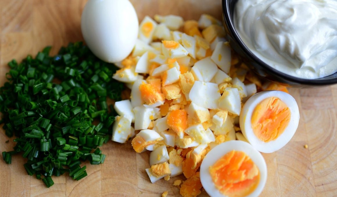 ingredients for egg salad