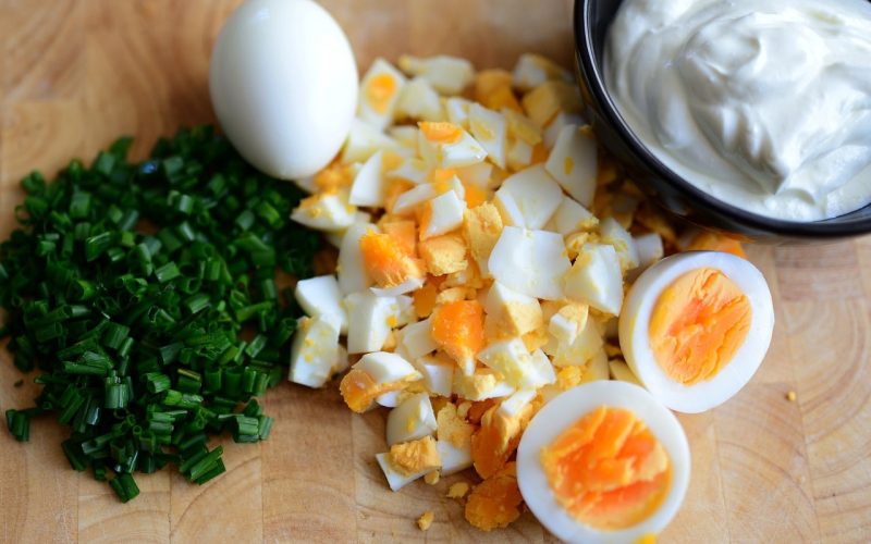 ingredients for egg salad