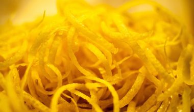 Substitutes for Lemon Zest