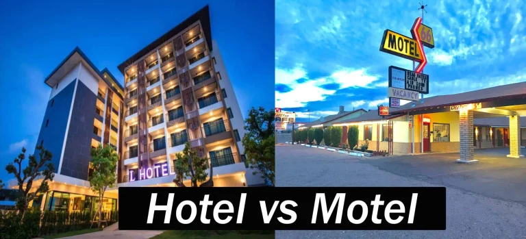 What’s the Difference Between a Hotel and a Motel?