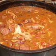 Serve With Chicken Gumbo