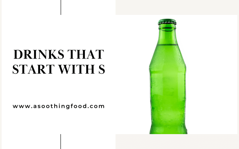 Drinks That Start With S