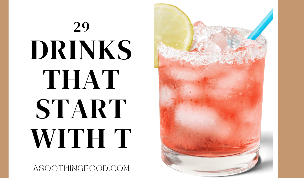 Drinks That Start With T