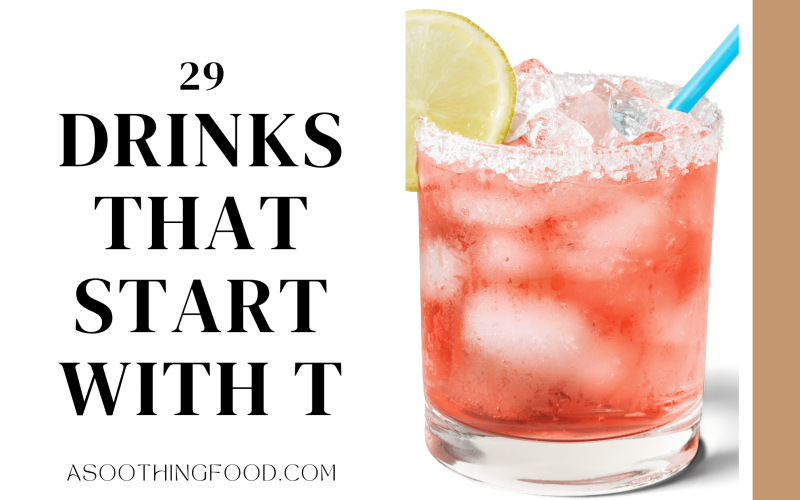 Drinks That Start With T