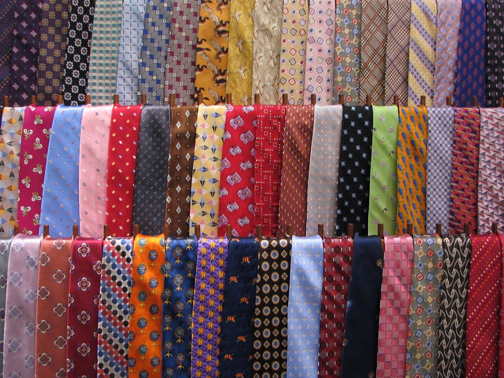 Patterned Necktie