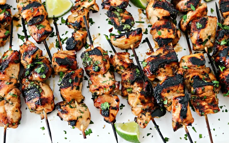 What to Serve With Chicken Skewers