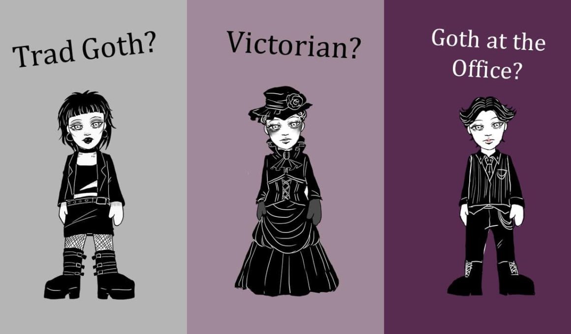 Different Types of Goth Styles