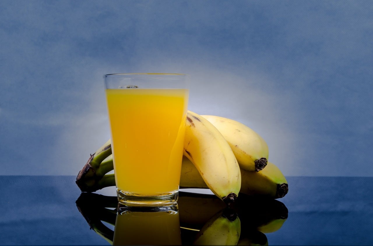 Bananas Juice - Which Fruit Juice is Good for Ulcer