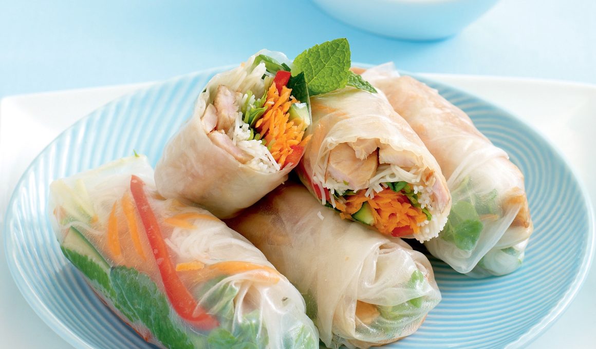 What to Serve With Rice Paper Rolls