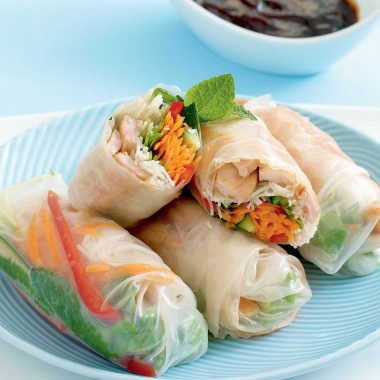 What to Serve With Rice Paper Rolls