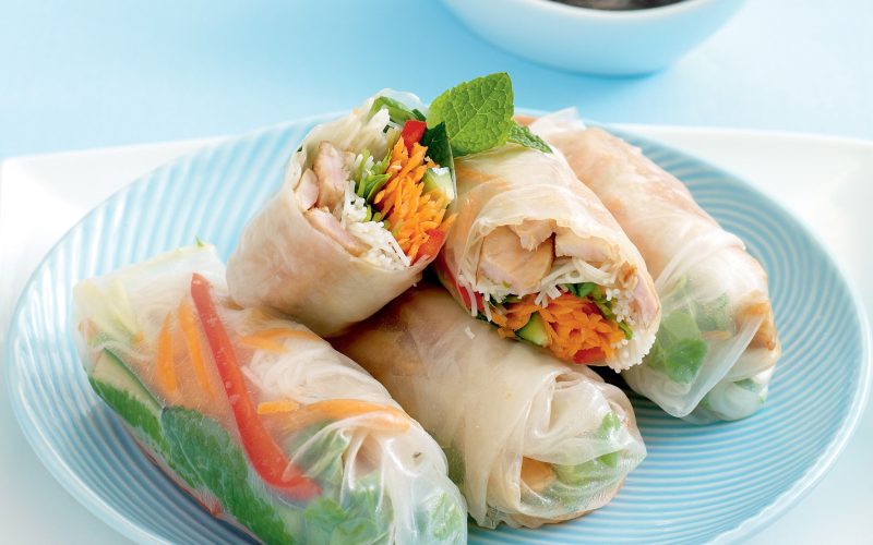 What to Serve With Rice Paper Rolls